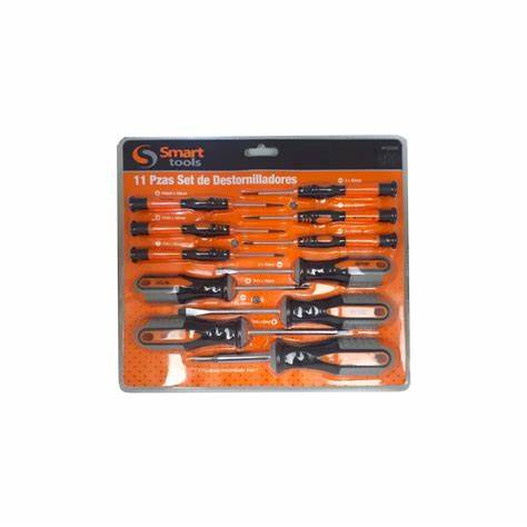 JUEGO DEST. 11 PZAS SMART TOOLS # 6102208