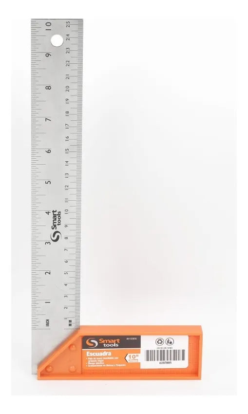 ESCUADRA CARPINTERO 10" SMART TOOLS