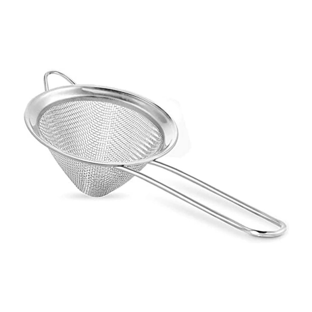 COLADOR CONICO MALLA AC INOX 18 CM SM