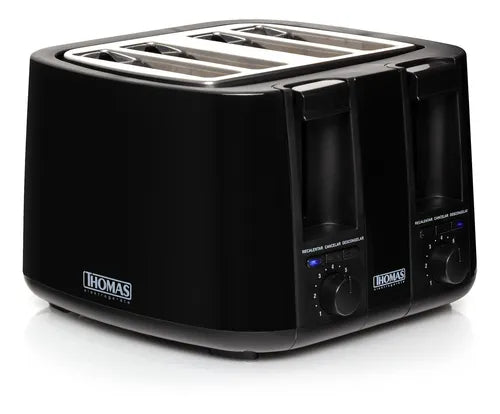 TOSTADOR THOMAS TH-126 4 REBANADAS NEGRO