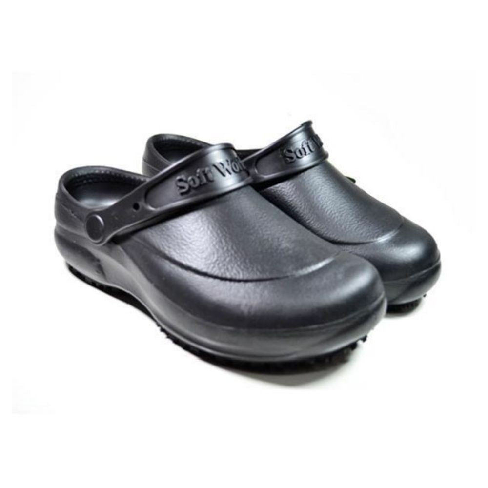 ZUECO ANTIDESLIZANTE GASTRONOMICO NEGRO TALLA 37/38