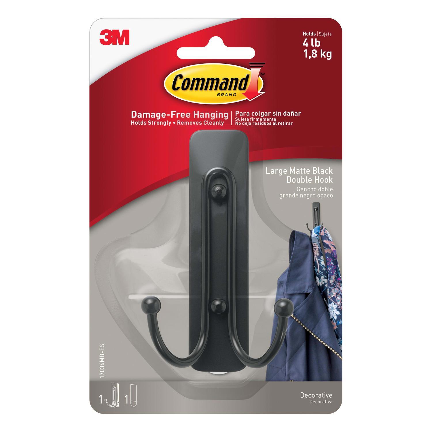 GANCHO COLGAR COMMAND 3M 17036MB NEGRO