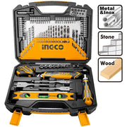 JUEGO BROCAS Y MECHAS INGCO 86 PZAS HKTAC010861