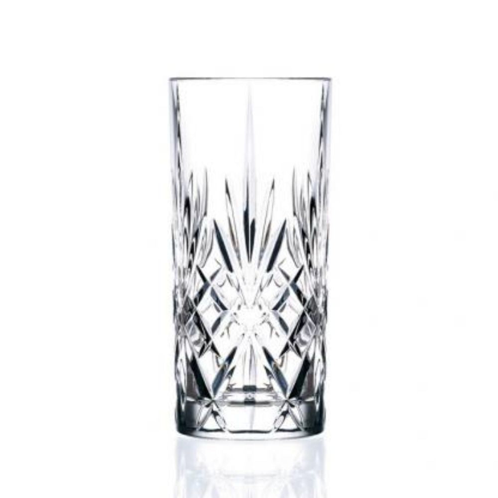 SET 6 VASOS LARGOS 36 CL MELODIA RCR