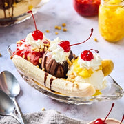 PLATO VIDRIO BANANA SPLIT 22.8 CM LIBBEY