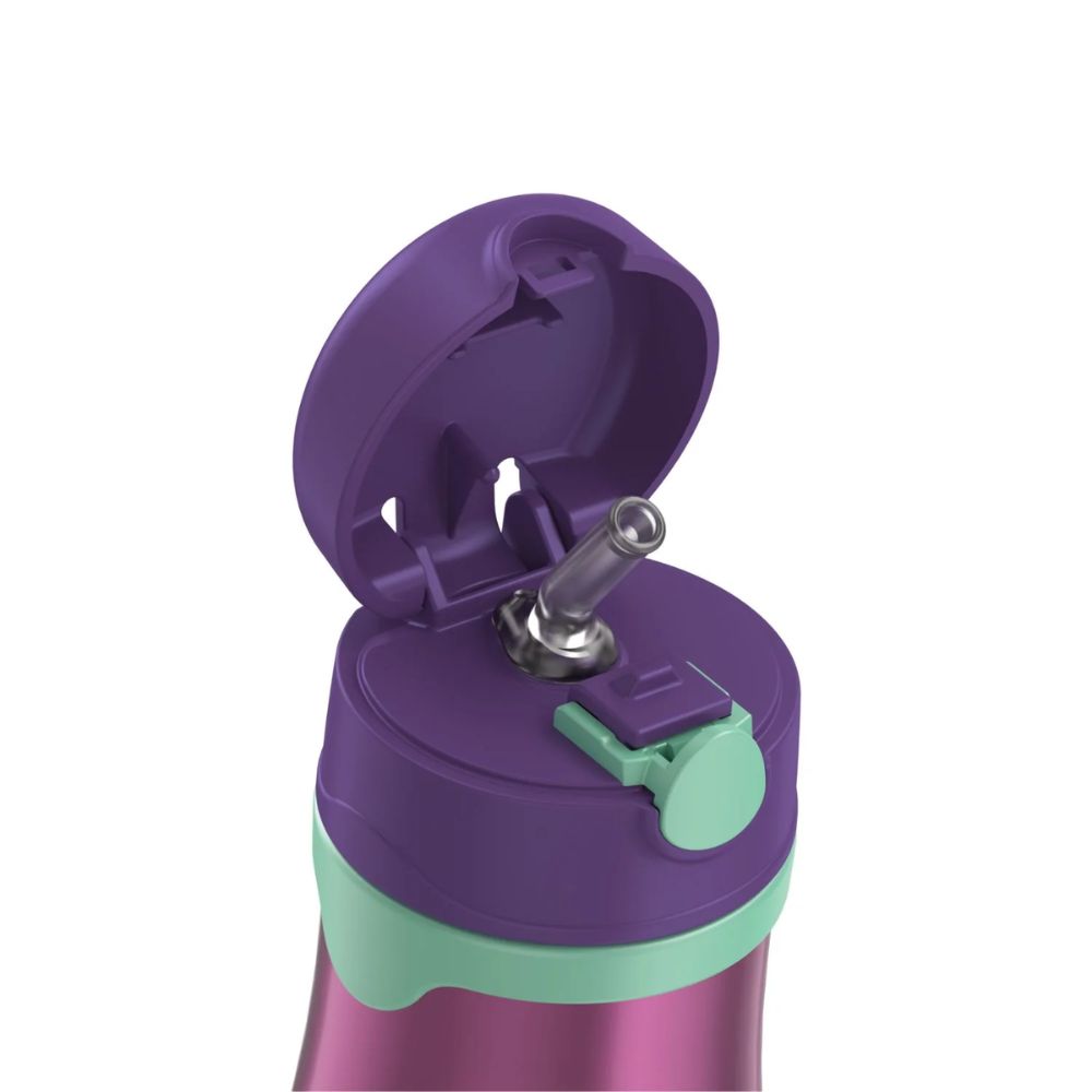 BOTELLA CON BOMBILLA  SIPPY KIDS 290 ML LILA THERMOS