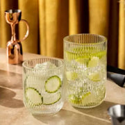 SET 6 VASOS BAJOS 27 CL TRANSPARENTE STATIC LUGANO