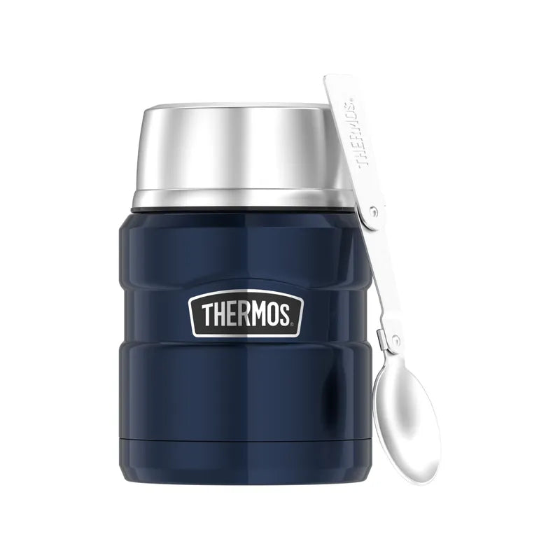 TERMO COMIDA 470 ML KING AZUL OSCURO THERMOS