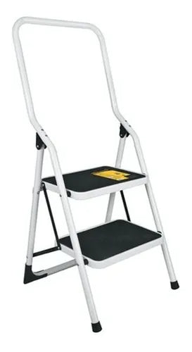 ESCALERA TUBULAR 2 PELDAÑOS ESTU-2PB C/BARANDAL