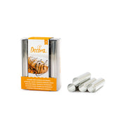 SET 8 MOLDES CANNOLI Ø 2 X 12 H  DECORA