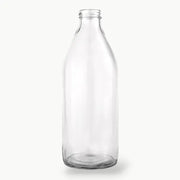 BOTELLA VIDRIO SLIM 1 LT C/TAPA