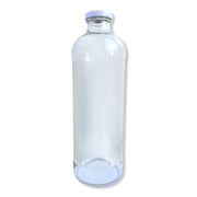 BOTELLA VIDRIO SLIM 1 LT C/TAPA