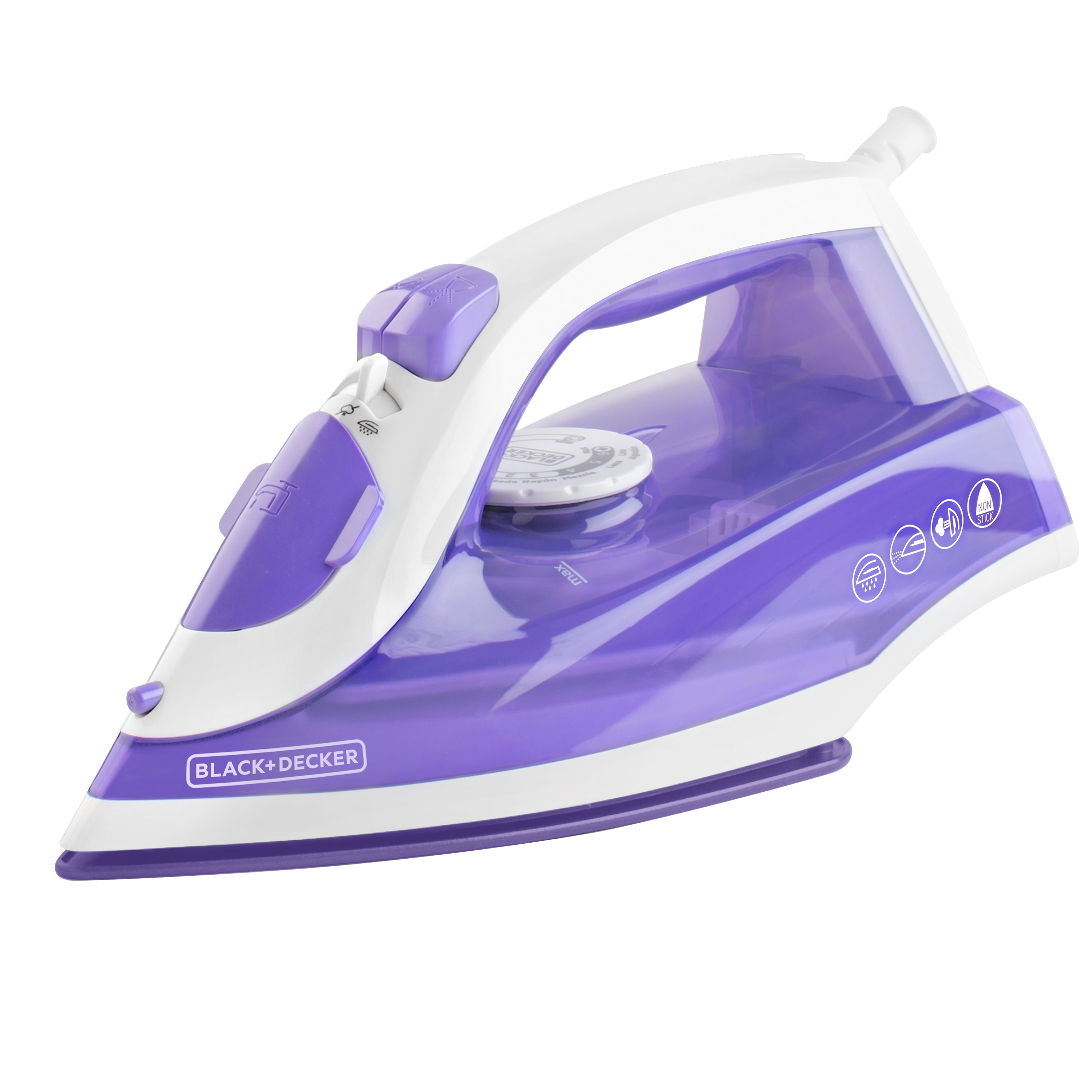 PLANCHA DE VAPOR LILA IRBD204-CL BLACK+DECKER