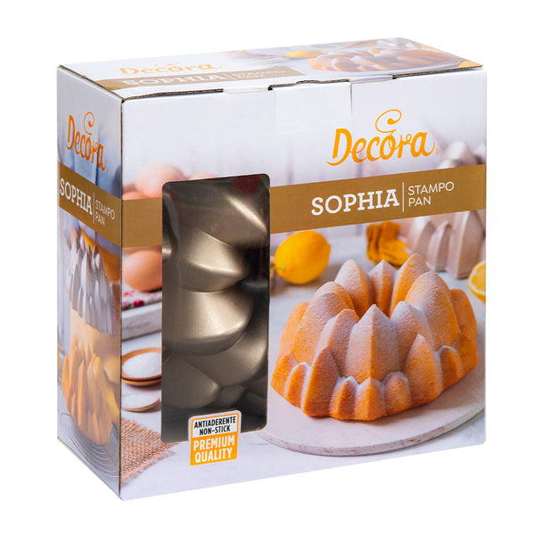 MOLDE ANTIADHERENTE 24 X 10 H CM SOPHIA DECORA