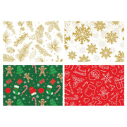 CAJAS DISEÑO NAVIDAD 23.5X16X5 CM DECORA