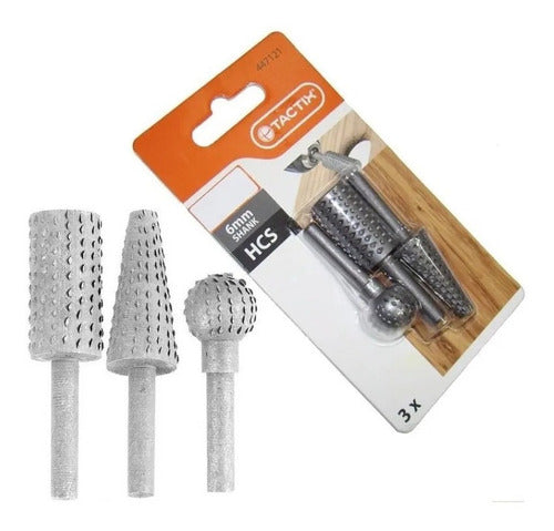 JUEGO FRESAS TACTIX 3 PZAS # 447121