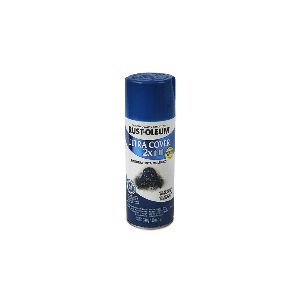 SPRAY ULTRA COVER 2X AZUL PROFUNDO BRILL 340 GR RO
