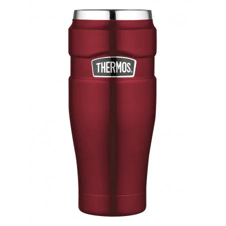 MUG INOX 470 ML KING ROJO THERMOS