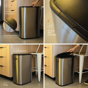 BASURERO COCINA 61.5 CM ACERO INOX HANDY SIMPLIT