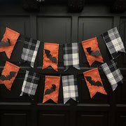 GUIRNALDA TELA MURCIELAGOS INDIGO DE PAPEL