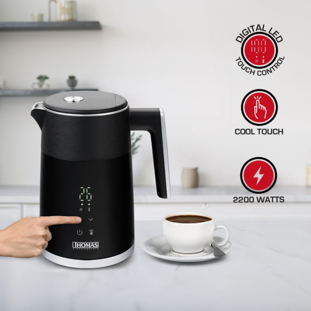 HERVIDOR DIGITAL 1.5 LT TOUCH CONTROL TH-6220DN THOMAS