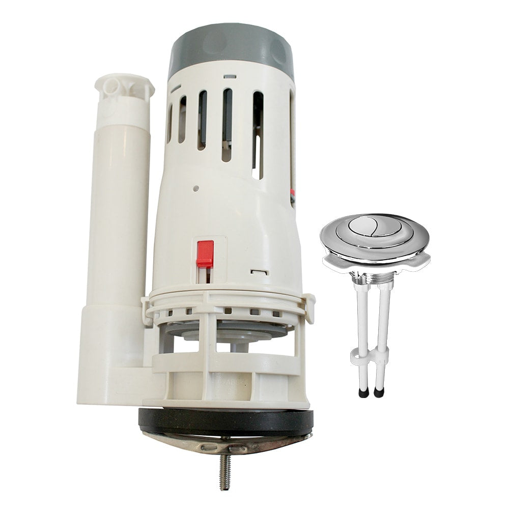 VALVULA DESC DUAL C/BOTON ONEPIECE UNIVERSAL