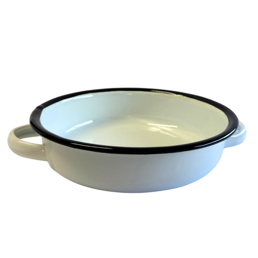 PAILA DE HUEVO 16 CM BLANCA IMPOGAR