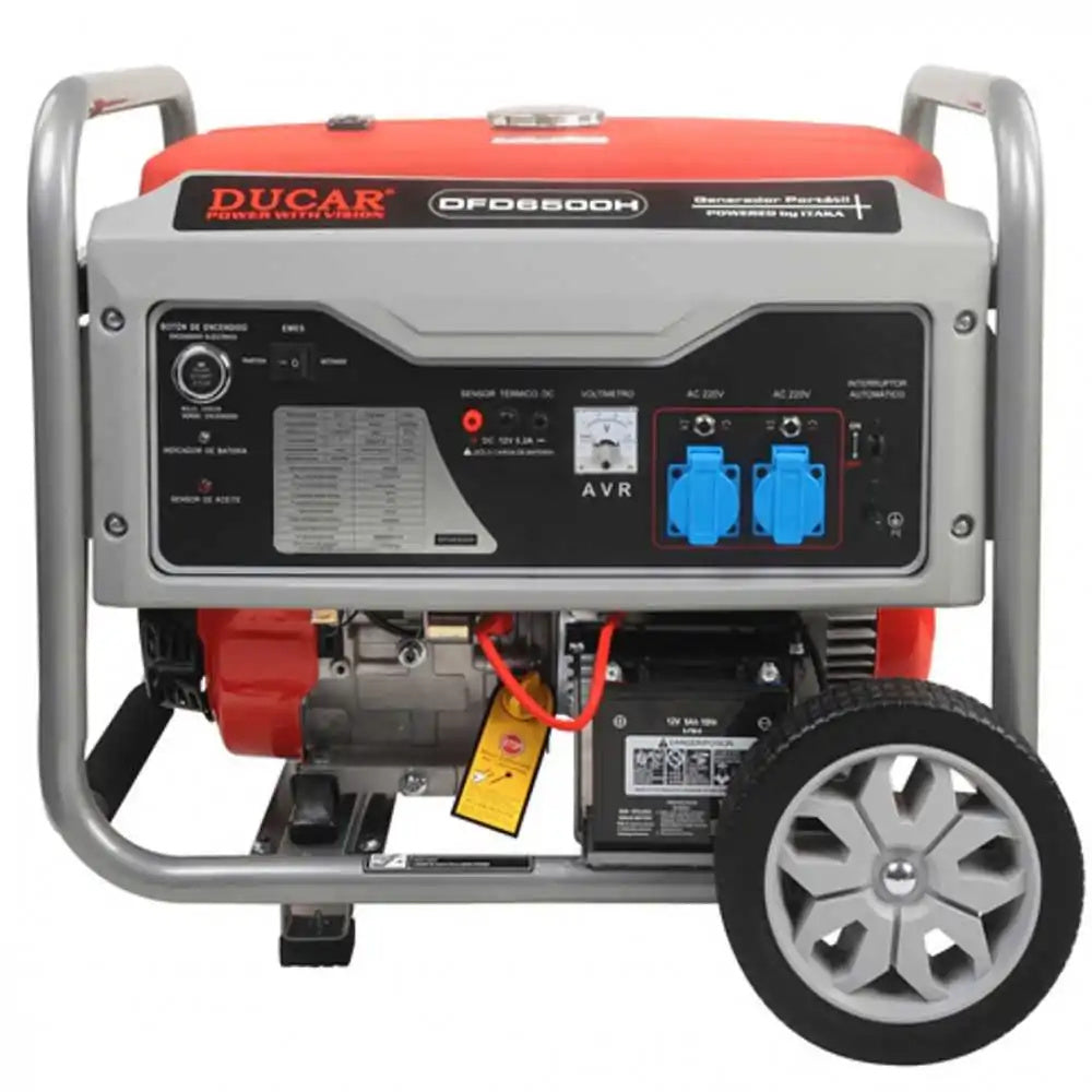 GENERADOR BENCINERO DUCAR 5.5KV DFD6500H