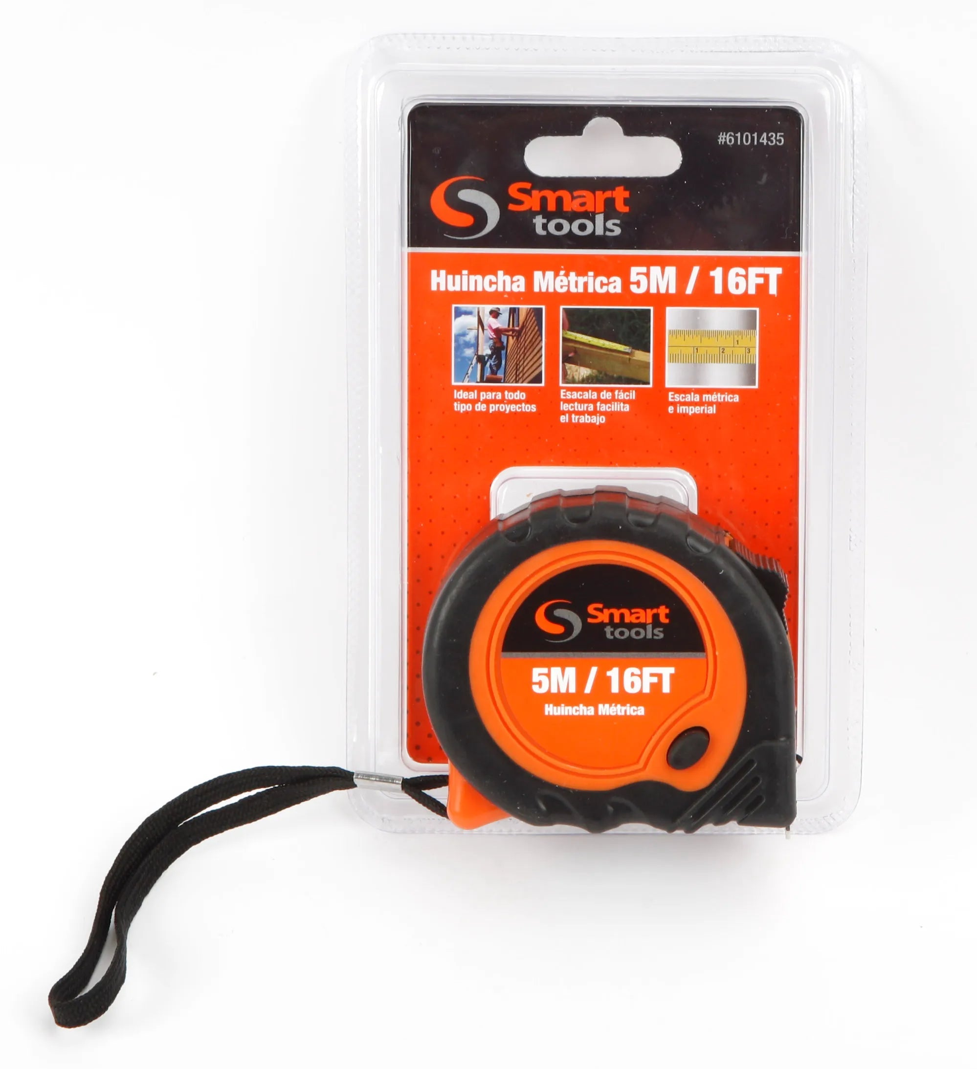 HUINCHA MEDIR SMART TOOLS 5 MTS #6101435