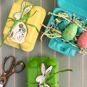 SET 3 CAJAS DE HUEVO PASCUA INDIGO DE PAPEL