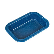 ASADERA ENLOZADA AZUL 26X18 CM RUSTIK CINSA