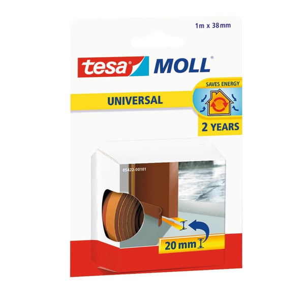 CINTA UNIVERSAL CAUCHO 1MX38MM CAFE #05422 TESAMOLL