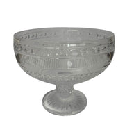 COPON VIDRIO TALLADO 20X14.5 CM