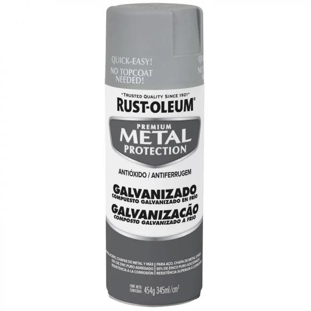 SPRAY METAL PROTECTION COMPUESTO GALVANIZADO GRIS 454 GR RO
