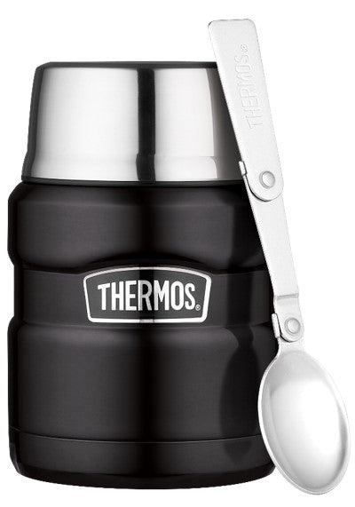 TERMO COMIDA 470 ML KING NEGRO THERMOS