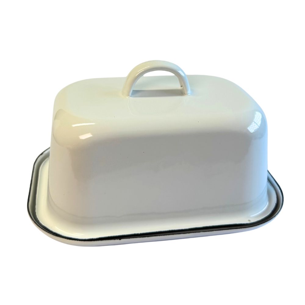 MANTEQUILLERA ENLOZADA ALTA BLANCA IMPOGAR