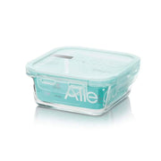 CONTENEDOR HERMETICO VIDRIO CUADRADO 380 ML ALLEGRA