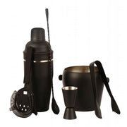 SET BAR 6 PZS NEGRO MANHATTAN ICE LUGANO