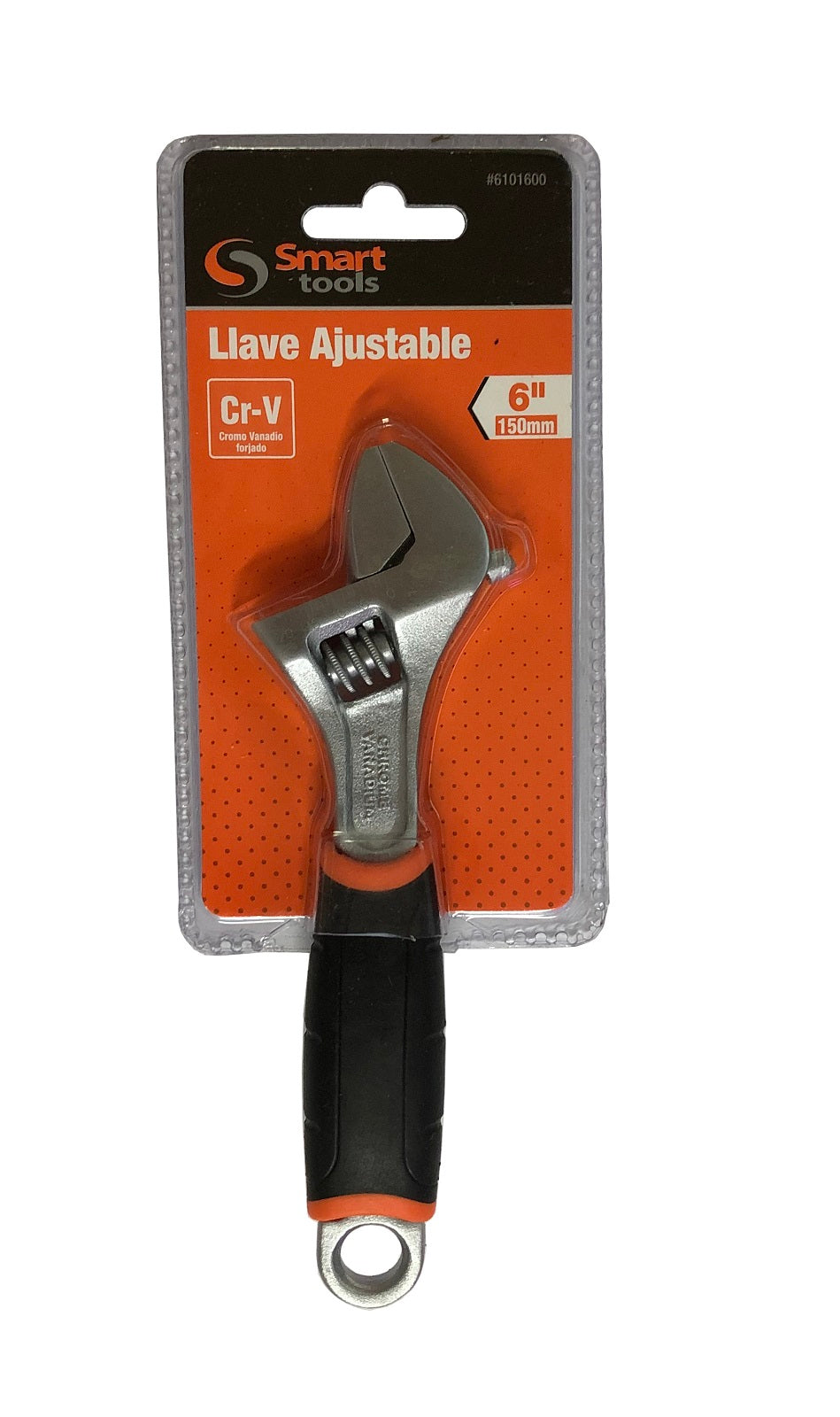 LLAVE FRANCESA C/MANGO 6" SMART TOOLS # 6101600