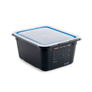 CUBETA MESA FRIA 9 LT NEGRA C/TAPA ARAVEN