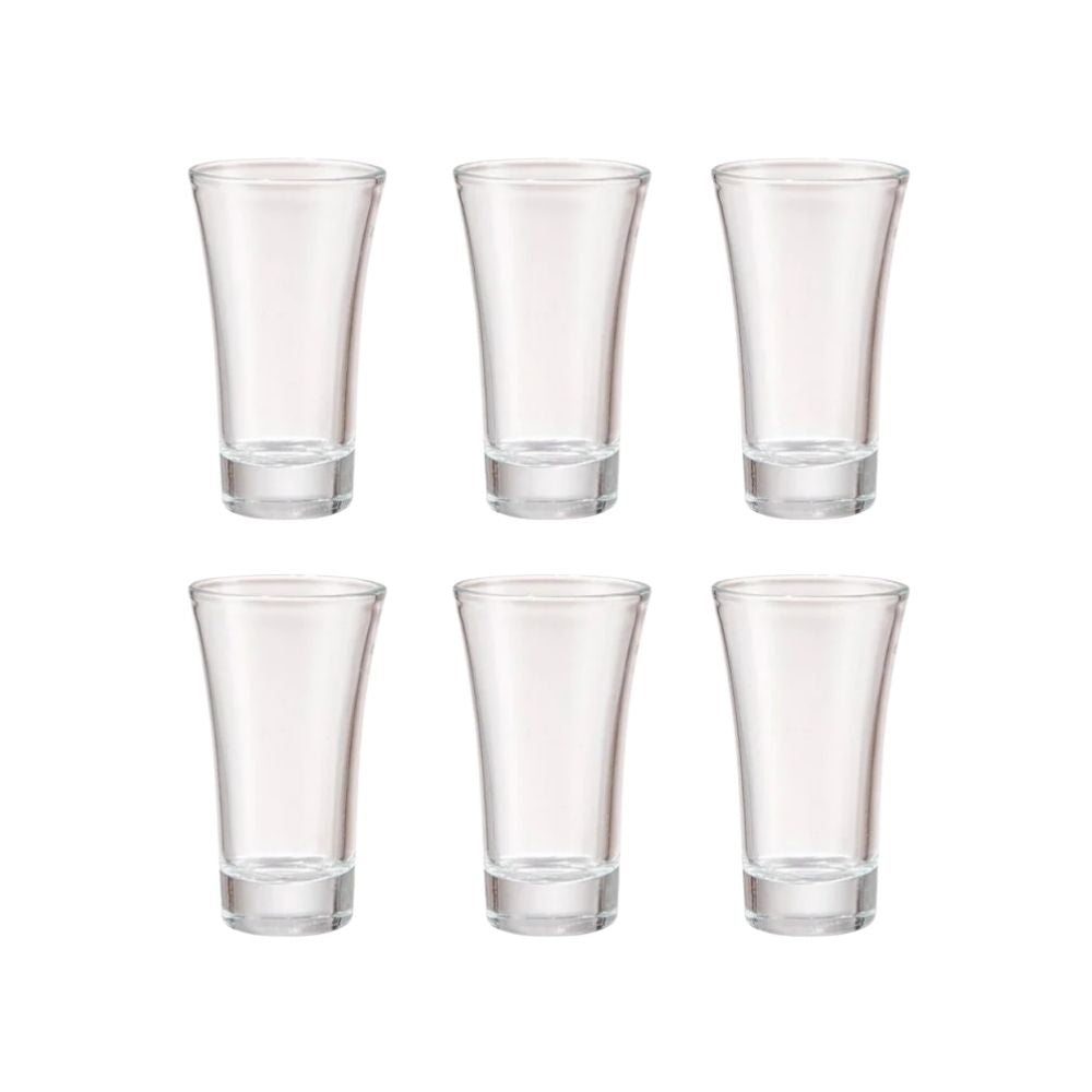 JUEGO 6 VASOS SHOT 6.5 CL CAMPECHE FTA