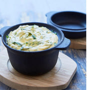 SET 2 FUENTES HIERRO+TABLA BAMBU