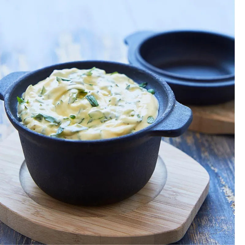 SET 2 FUENTES HIERRO+TABLA BAMBU