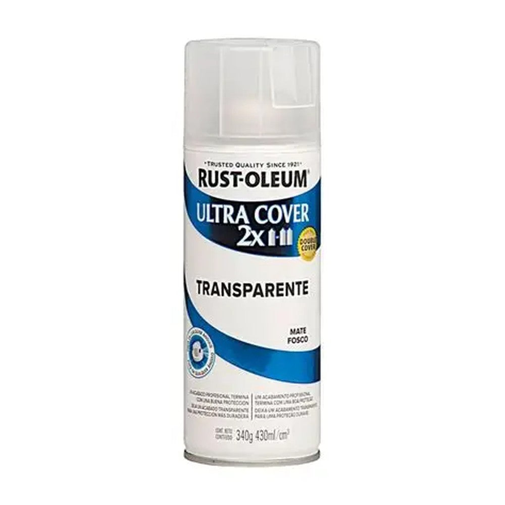 SPRAY ULTRA COVER 2X TRANSPARENTE BRILL 340 GR RO