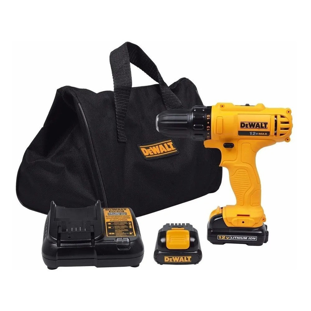 TALADRO ATORNILLADOR DEWALT 12V DCD700C2 2 BTA 1.3 Ah