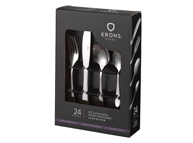 CUCHILLERIA 24 PZAS VANCOUVER KRONS
