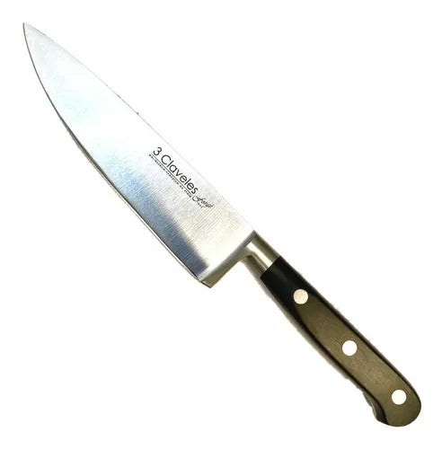 CUCHILLO COCINERO 15 CM REF 1562 3 CLAVELES