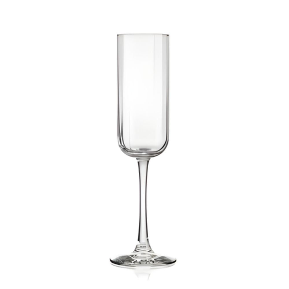 SET 4 COPAS ESPUMANTE FLAUTA PANELLO 221 ML LIBBEY