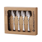 SET 6 CUCHARITAS CAPRI ACERO INOX KW