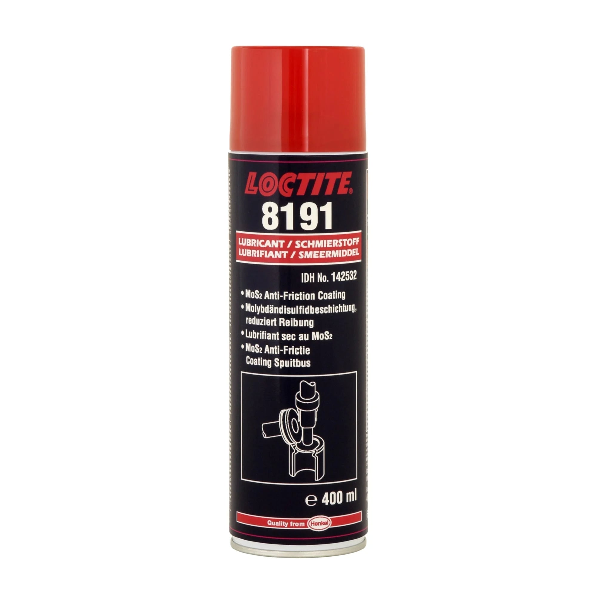 LUBRICANTE LOCTITE LB 8191 DE 400 ML MOLIBDENO